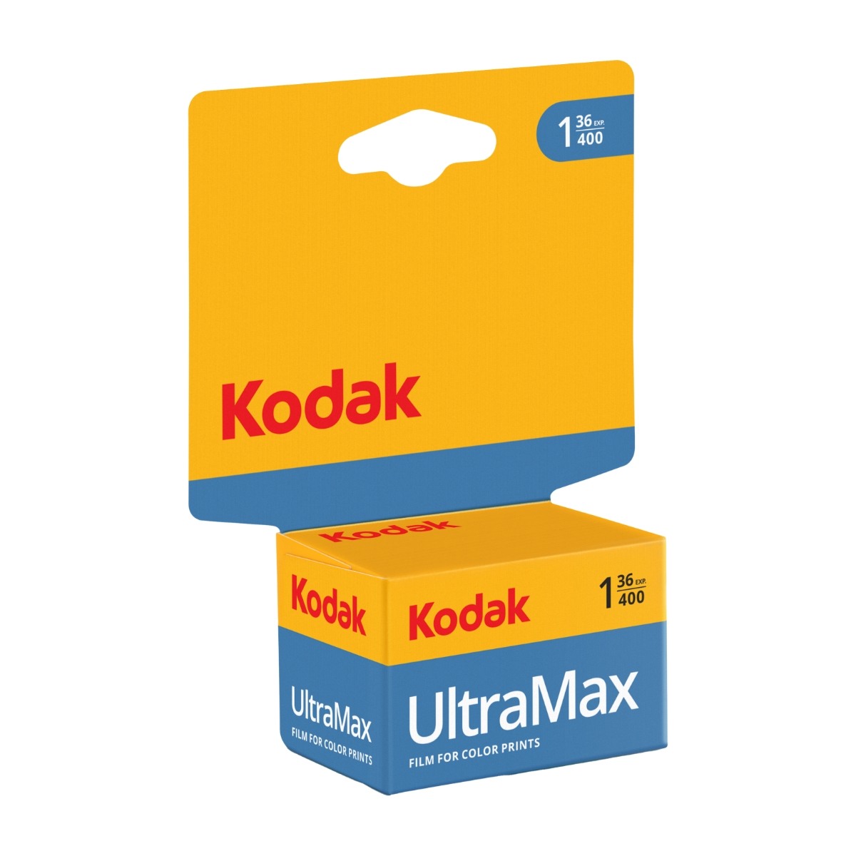 KODAK 135 Ultramax 400-36X1 Carded fargefilm