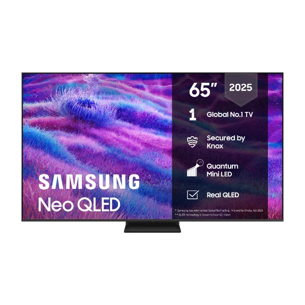 Samsung 65" QN80F Neo QLED 4K Mini LED Smart TV (2025) - Power.no