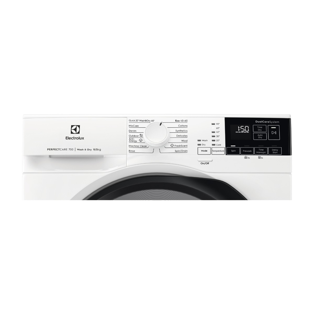 Electrolux 700-serien EWG702P94P vaskemaskine/tørretumbler billede 4