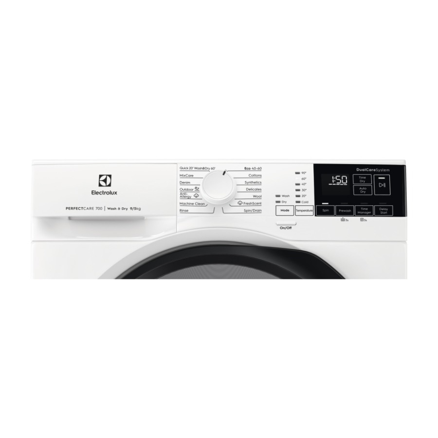 Electrolux 700-serien EWG702P94P vaskemaskine/tørretumbler billede 6