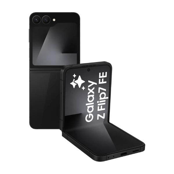 Samsung Galaxy Z Flip7 FE 128 GB, svart