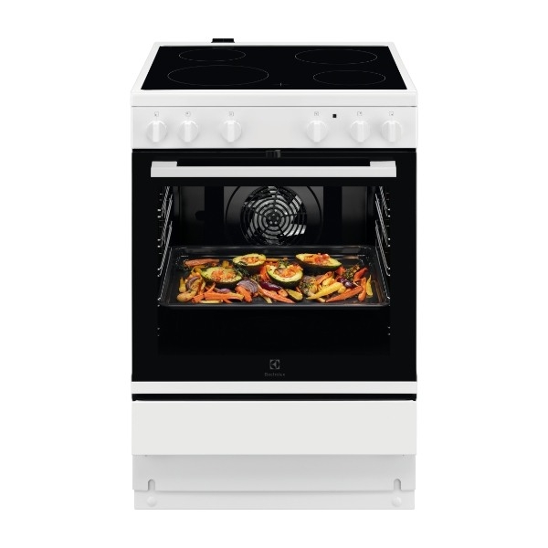 Electrolux komfur keramisk LKR64000NW (59.6cm) billede 2