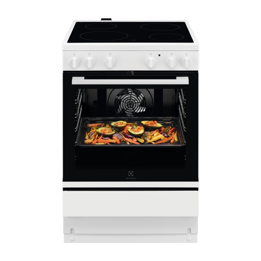 Electrolux komfur keramisk LKR64000NW (59.6cm) billede 3