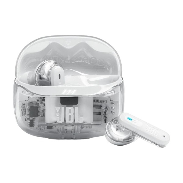 JBL Tune Beam 2 True Wireless ørepropper, Ghost White