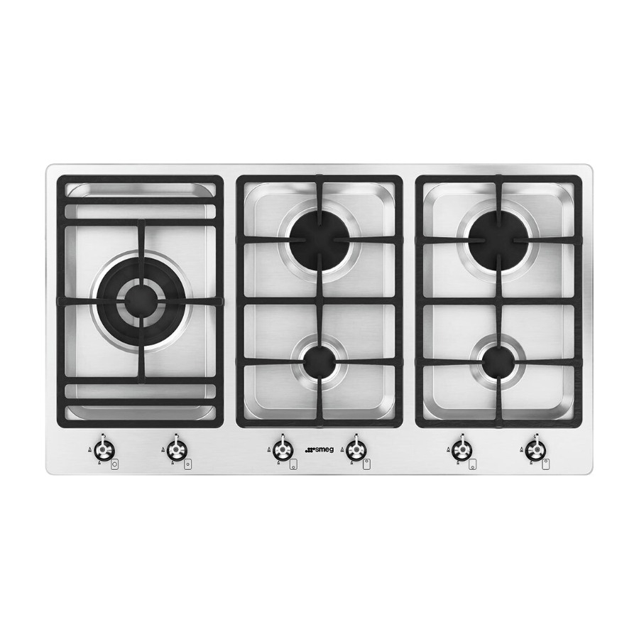 Smeg Classic PS906-5 gaskogeplade billede 2