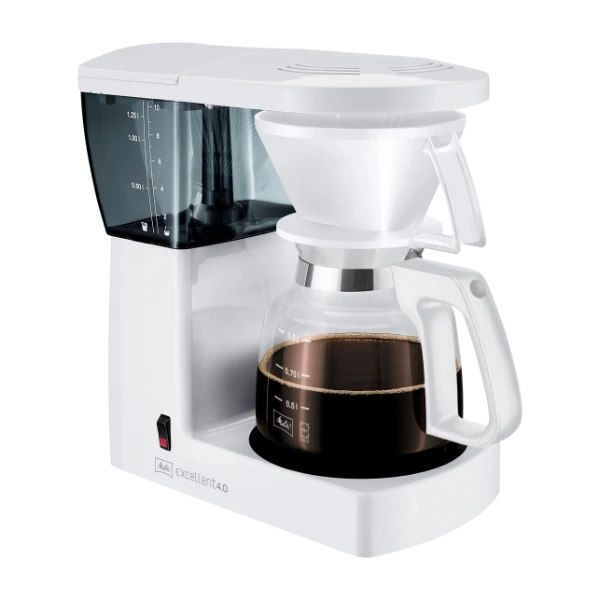 Melitta Excellent 4.0 kahvinkeitin, valkoinen