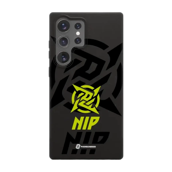 Phonecases3D Samsung Galaxy S25 Ultra Ninjas in Pyjamas kompostoituva suojakuori, musta