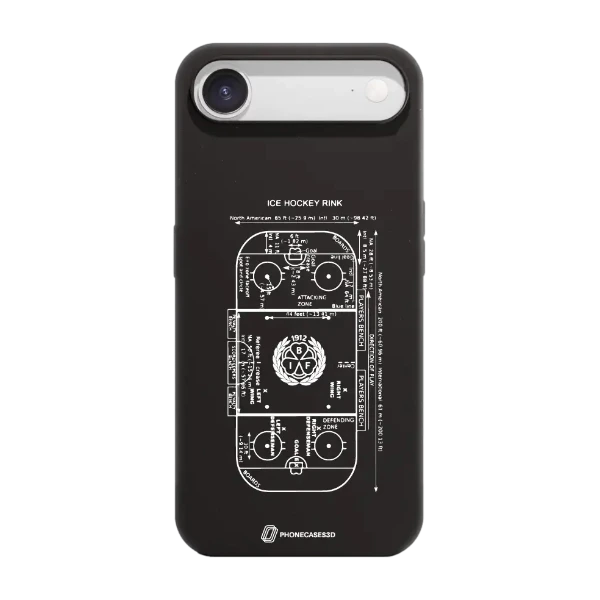 Phonecases3D iPhone Air Brynäs IF kompostoituva suojakuori, musta