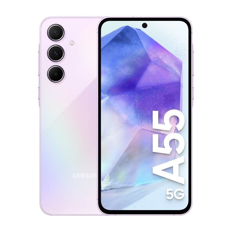 Samsung Galaxy A55 5G 128 GB, Awesome Lilac