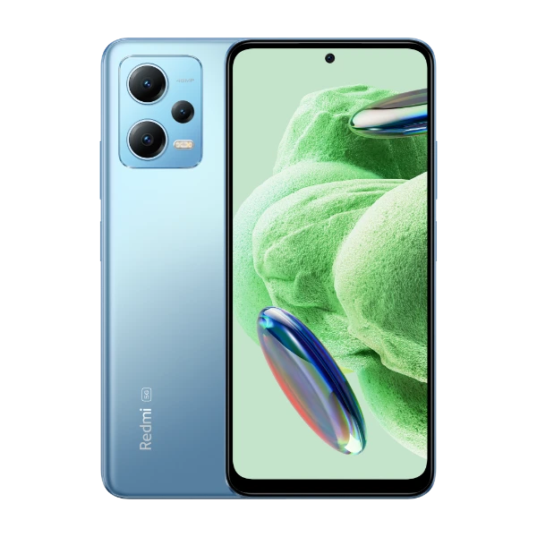 Xiaomi Redmi Note 12 5G 4/128 GB smarttelefon, ice blue