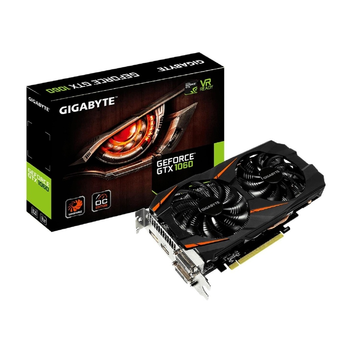 Asus Gigabyte Gtx 1060 3gb Vr Ready GIGABYTE GEFORCE GTX 1060 WF OC 3G