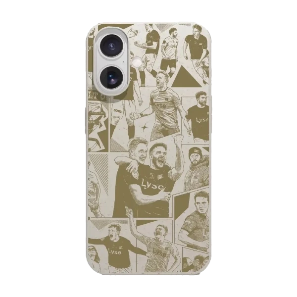 Phonecases3D iPhone 17 Viking FK kompostoituva suojakuori, valkoinen