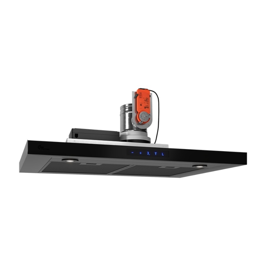 Thermex Harwich II CVV emhætte, 70 cm sort billede 6