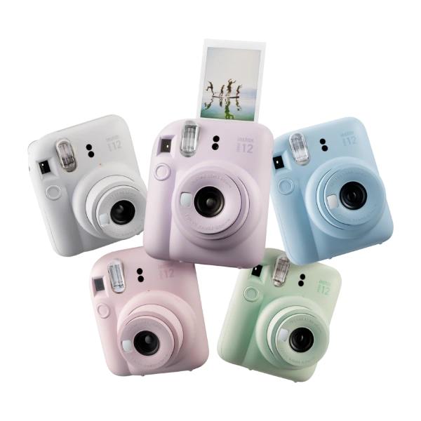 Fujifilm Instax Mini 12 kompaktkamera (rosa, paket med 10 kort) - Elgiganten