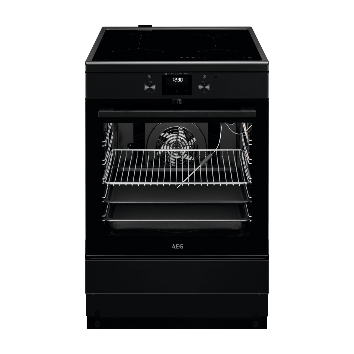 AEG CIB6662BBB induktionskomfur billede 1