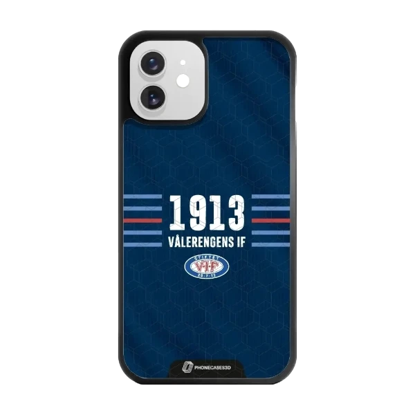 Phonecases3D iPhone 12 VIF -3D suojakuori, musta