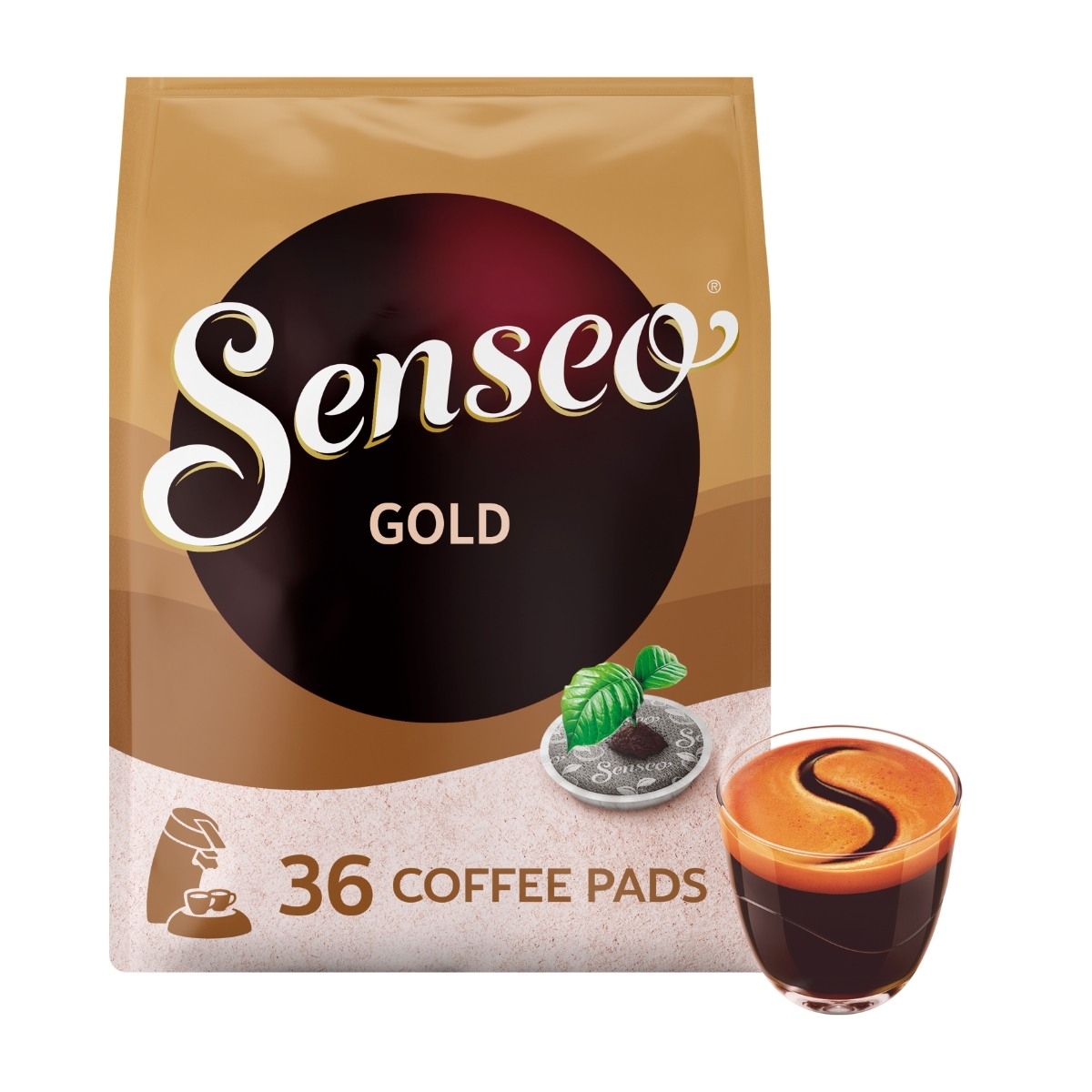 Senseo Gold 36stk