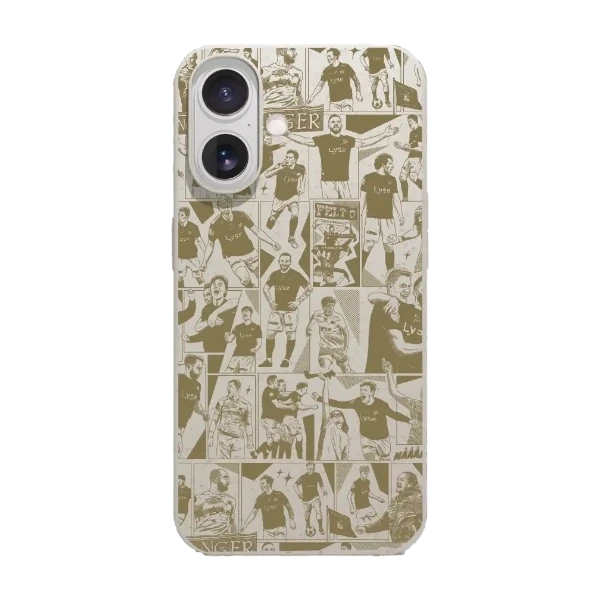 Phonecases3D iPhone 17 Viking FK kompostoituva suojakuori, valkoinen