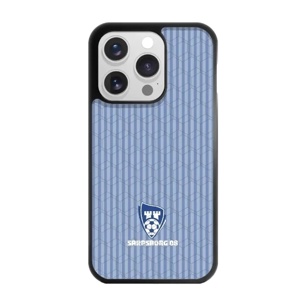 Phonecases3D iPhone 15 Pro Sarpsborg 08 -3D suojakuori, musta