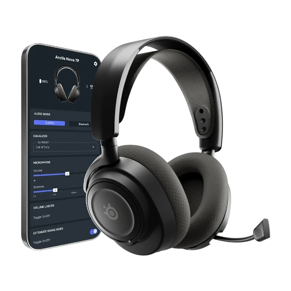 SteelSeries Arctis Nova 7P Gen 2 Black Gaming Headset
