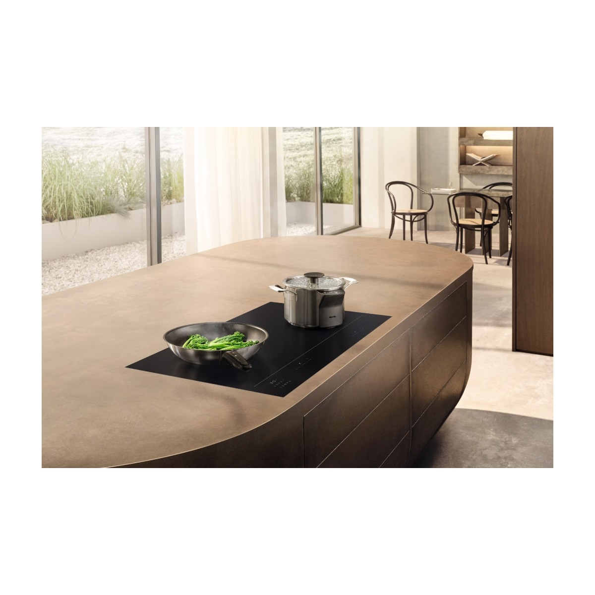 Miele kogeplade KM 8695-2 FL MattFinish (93.6cm) billede 4