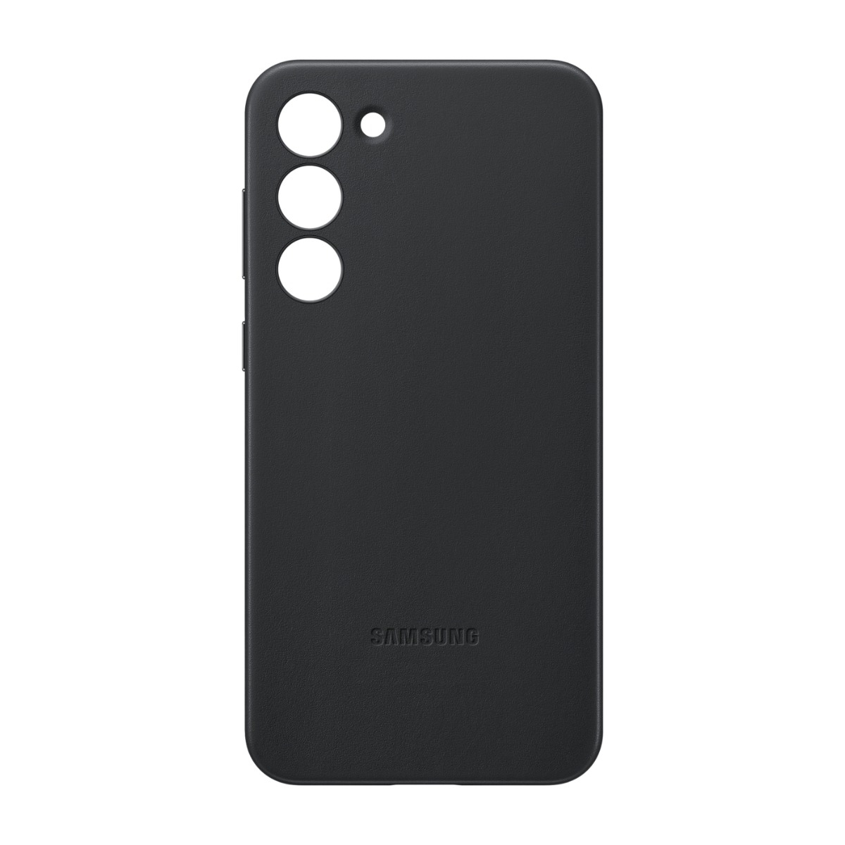Leather Case  Galaxy S23+ Svart
