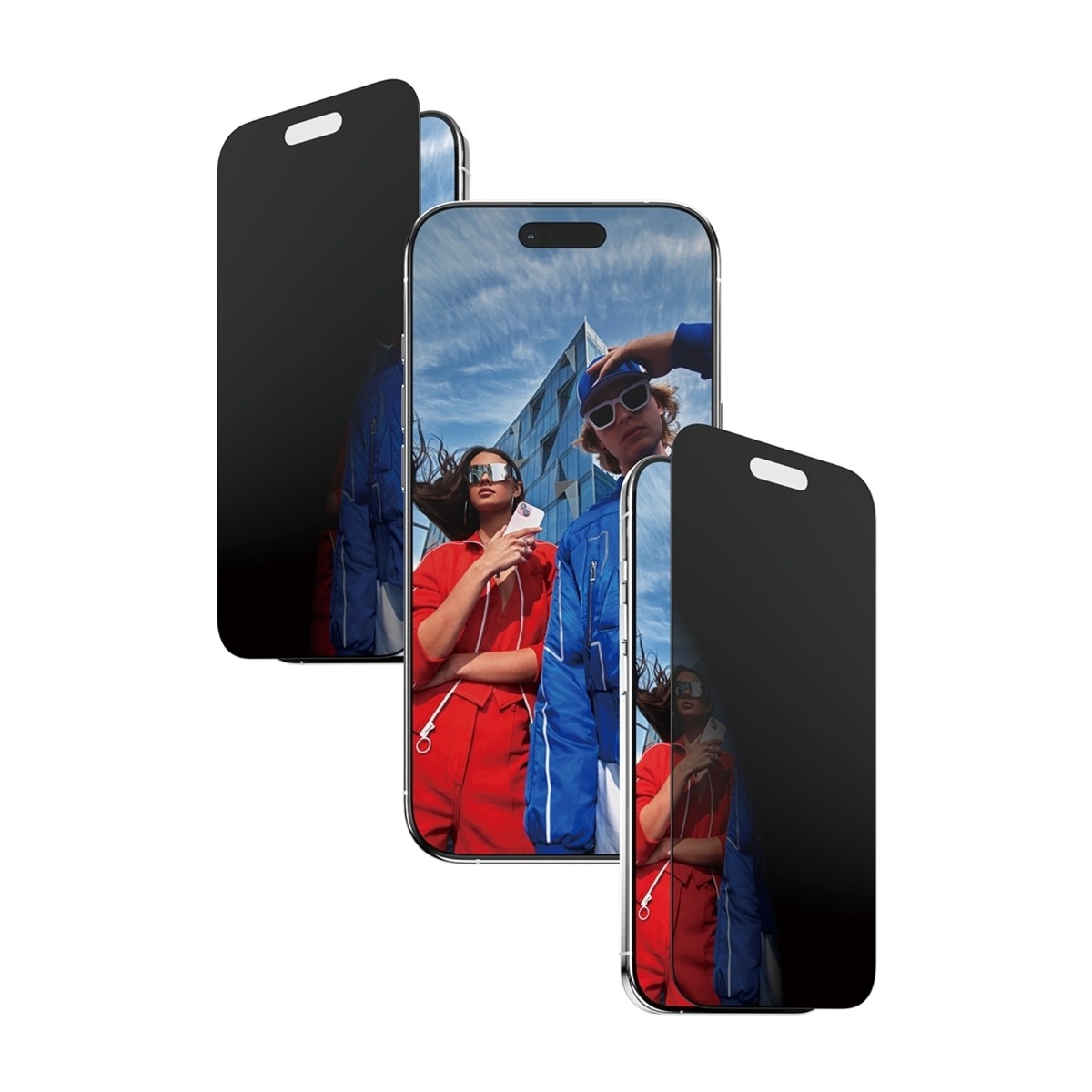PanzerGlass iPhone Air skjermbeskytter Ultra-Wide Fit Privacy med applikator