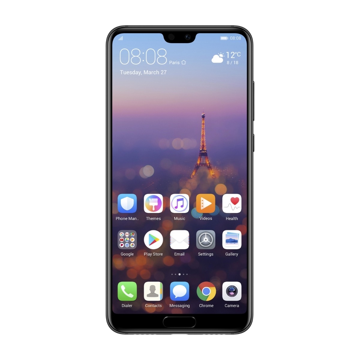 HUAWEI P20 PRO 128GB SORT Power.no Huawei P20 Pro smarttelefon 128 GB (sort) Mobiltelefon