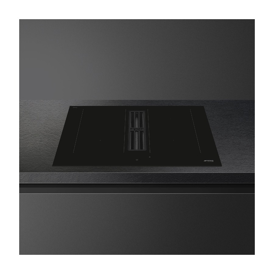Smeg Universale HOBD472D2 induktionskogeplade med emhætte billede 6