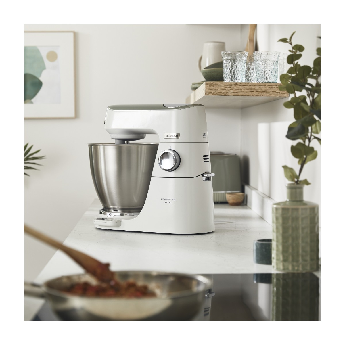 Kenwood Køkkenmaskine Titanium Chef XL KVL65.001 *DEMO billede 6