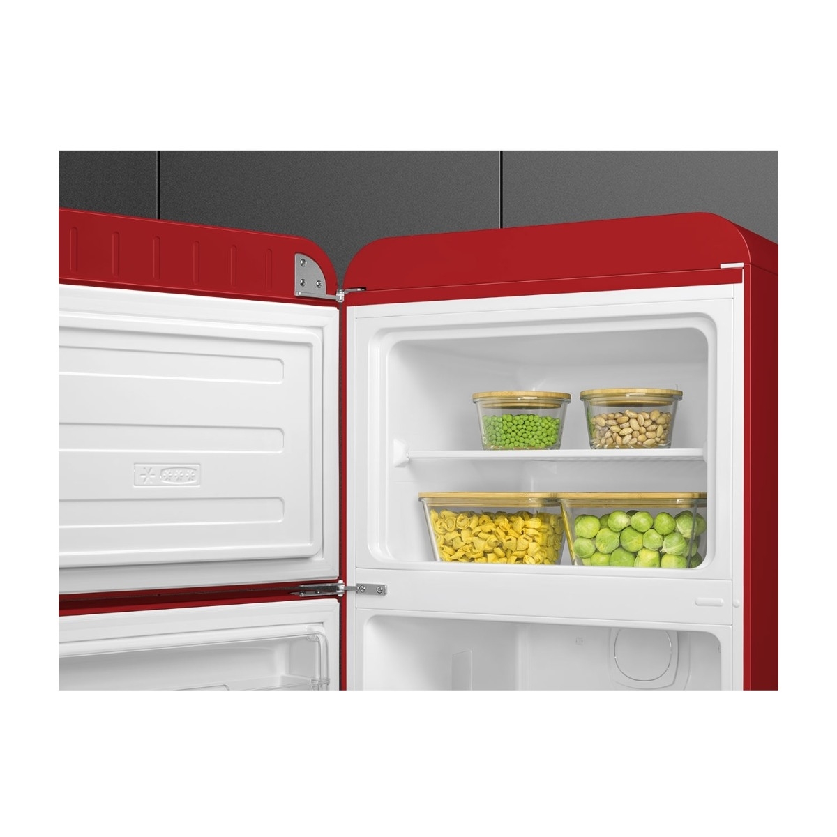 Smeg 50's Style FAB30LRD6 kombiskap billede 5