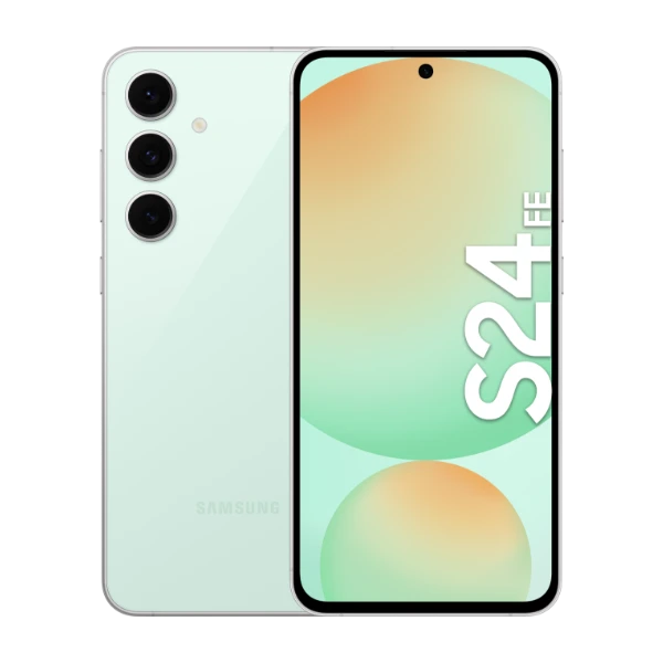 Samsung Galaxy S24 FE 128 GB, mintgrønn