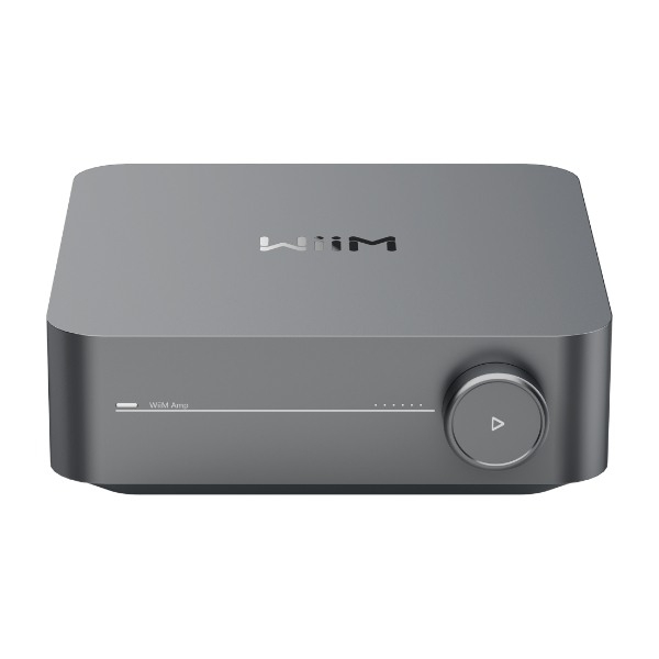 WiiM Amp Streamingforsterker, mørkegrå (Returnert innen 60 dager - Produktet er i orden)
