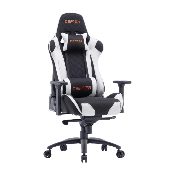 Cepter rogue black online & white gaming chair