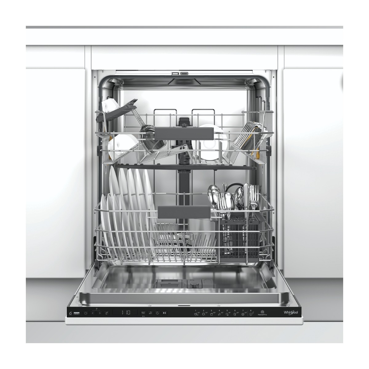 Whirlpool WH2ITB14B3N6LW integreret opvaskemaskine billede 4