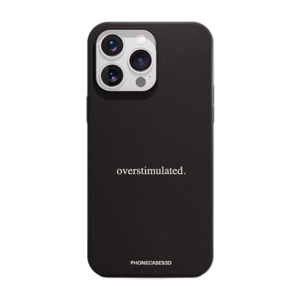 Phonecases3D iPhone 16 Pro Max Marit Bakkli kompostoituva suojakuori, musta
