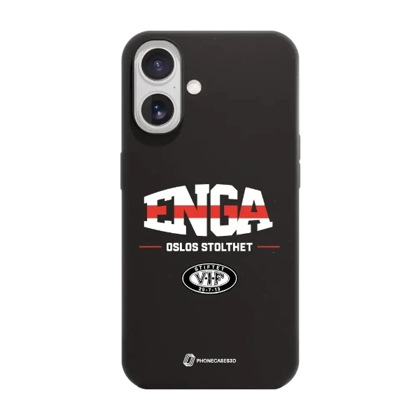 Phonecases3D iPhone 17 VIF kompostoituva suojakuori, musta