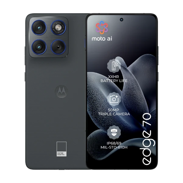 Motorola edge 70 Pantone 512 GB, Gadget Gray