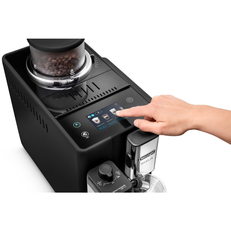 Delonghi Rivelia EXAM440.55.B espressomaskine, sort billede 3