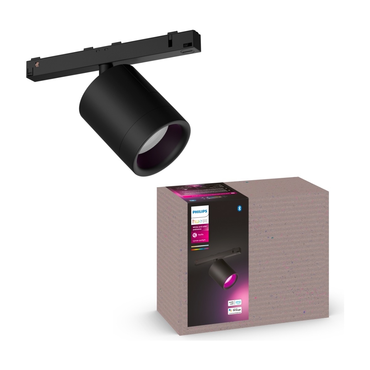 Hue - Perifo cylinder spot - GU10 - Black