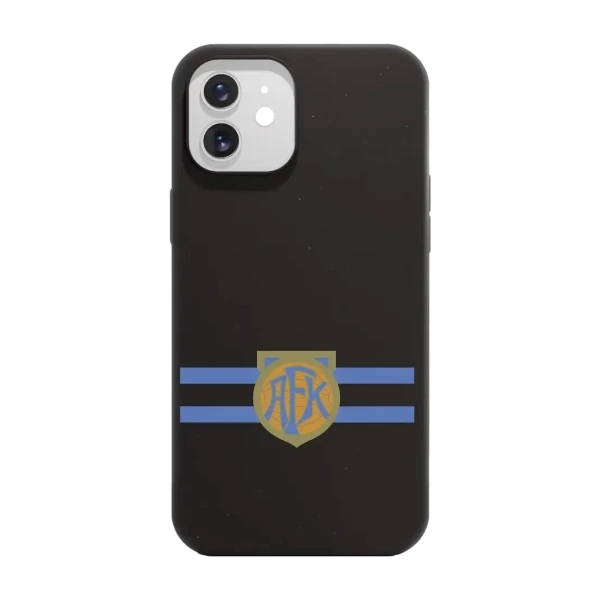Phonecases3D iPhone 12 Aalesunds FK kompostoituva suojakuori, musta