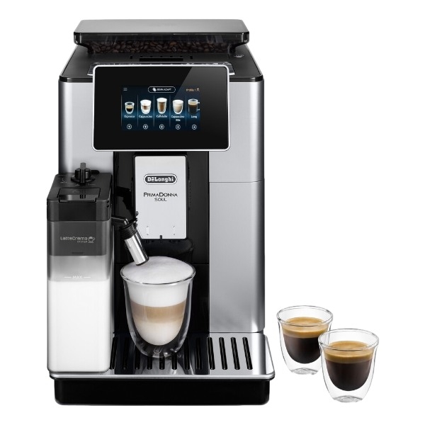 Delonghi Primadonna Soul ECAM610.55.SB kaffemaskin (Returnert innen 60 dager - Produktet er i orden)