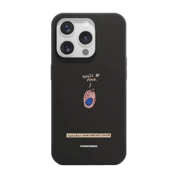 Phonecases3D iPhone 16 Pro Maja Säfström kompostoituva suojakuori, musta