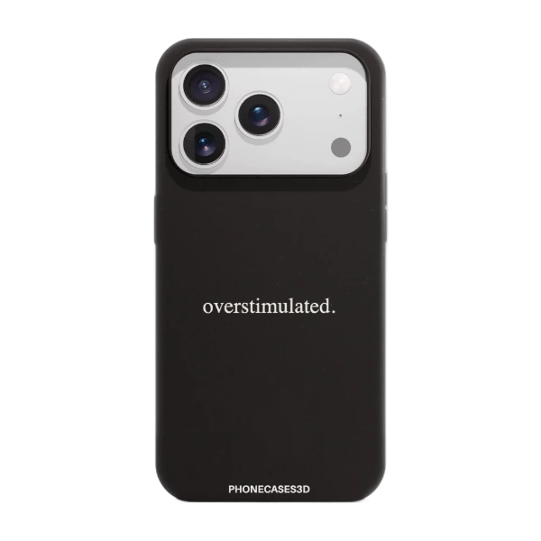 Phonecases3D iPhone 17 Pro Marit Bakkli kompostoituva suojakuori, musta