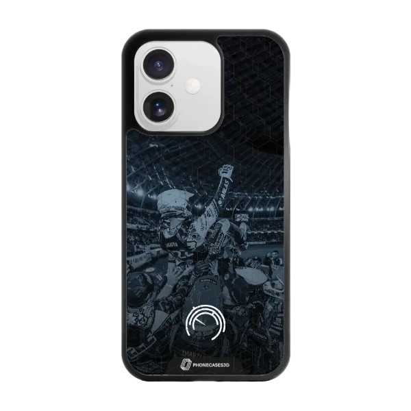 Phonecases3D iPhone 17 Norges Motorsportforbund -3D suojakuori, musta