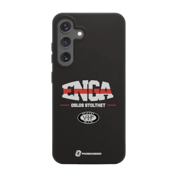 Phonecases3D Samsung Galaxy S25+ VIF kompostoituva suojakuori, musta