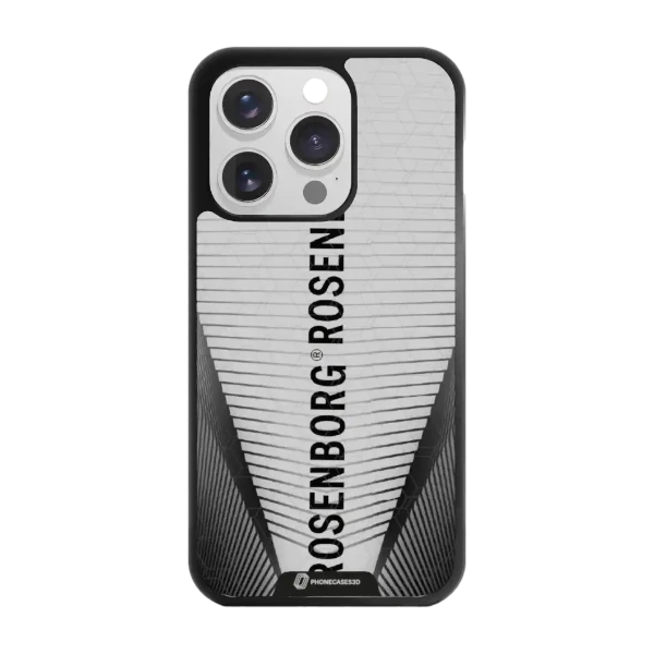 Phonecases3D iPhone 15 Pro RBK -3D suojakuori, musta