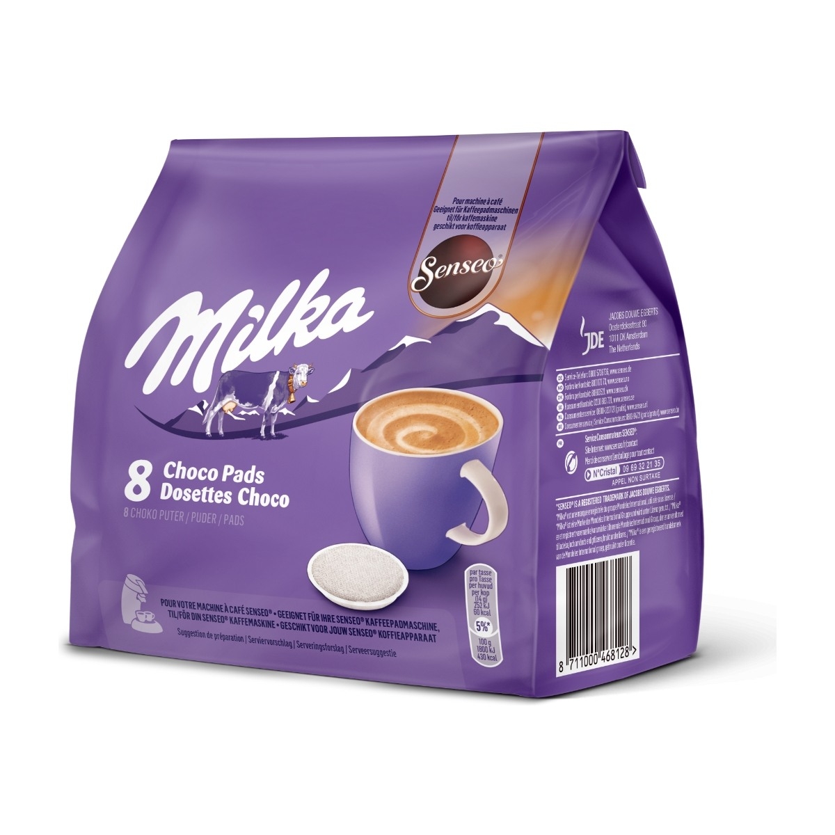 Senseo Pads Milka - 8 pcs billede 9
