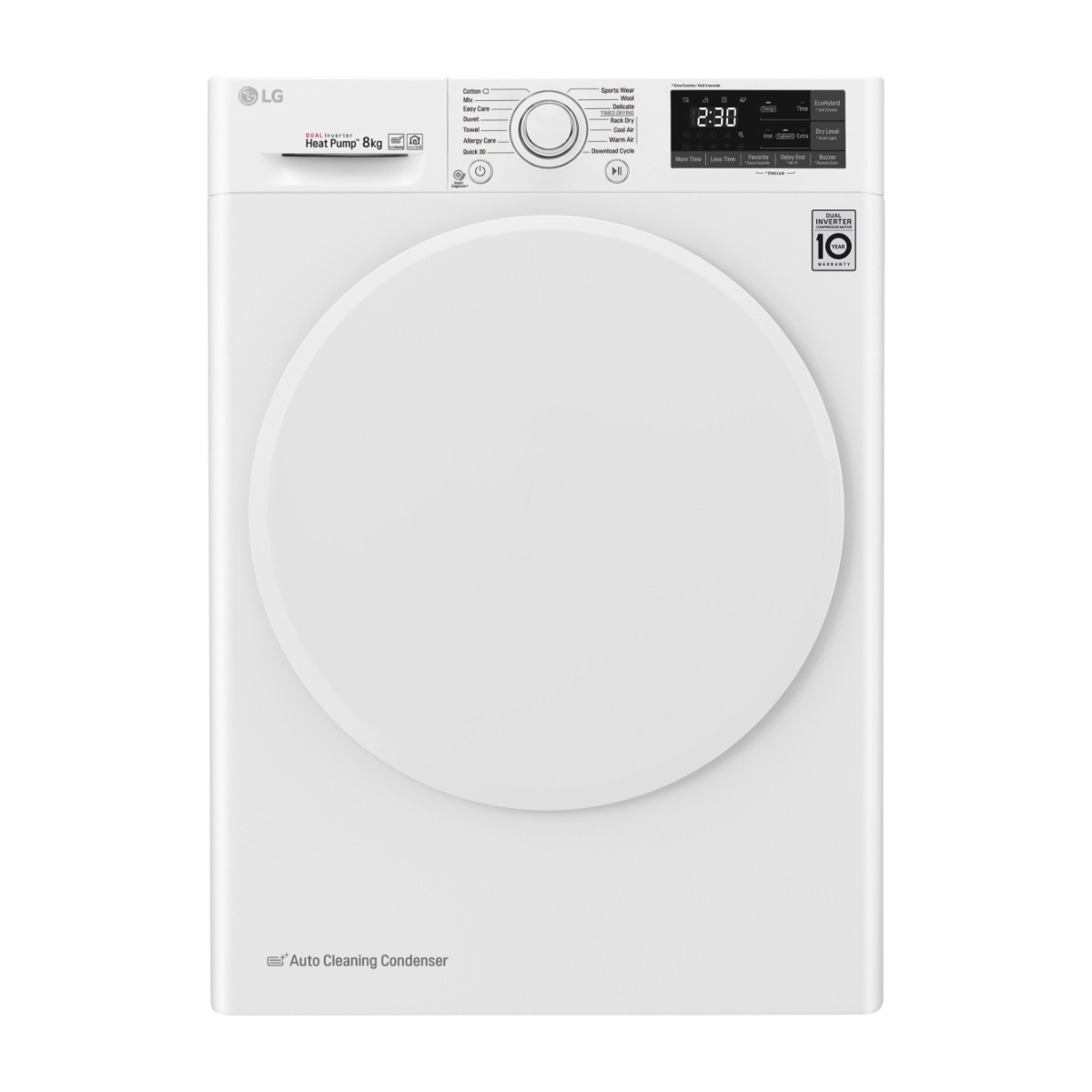 LG FDRC308N0W9 TØRRETUMBLER Power.dk