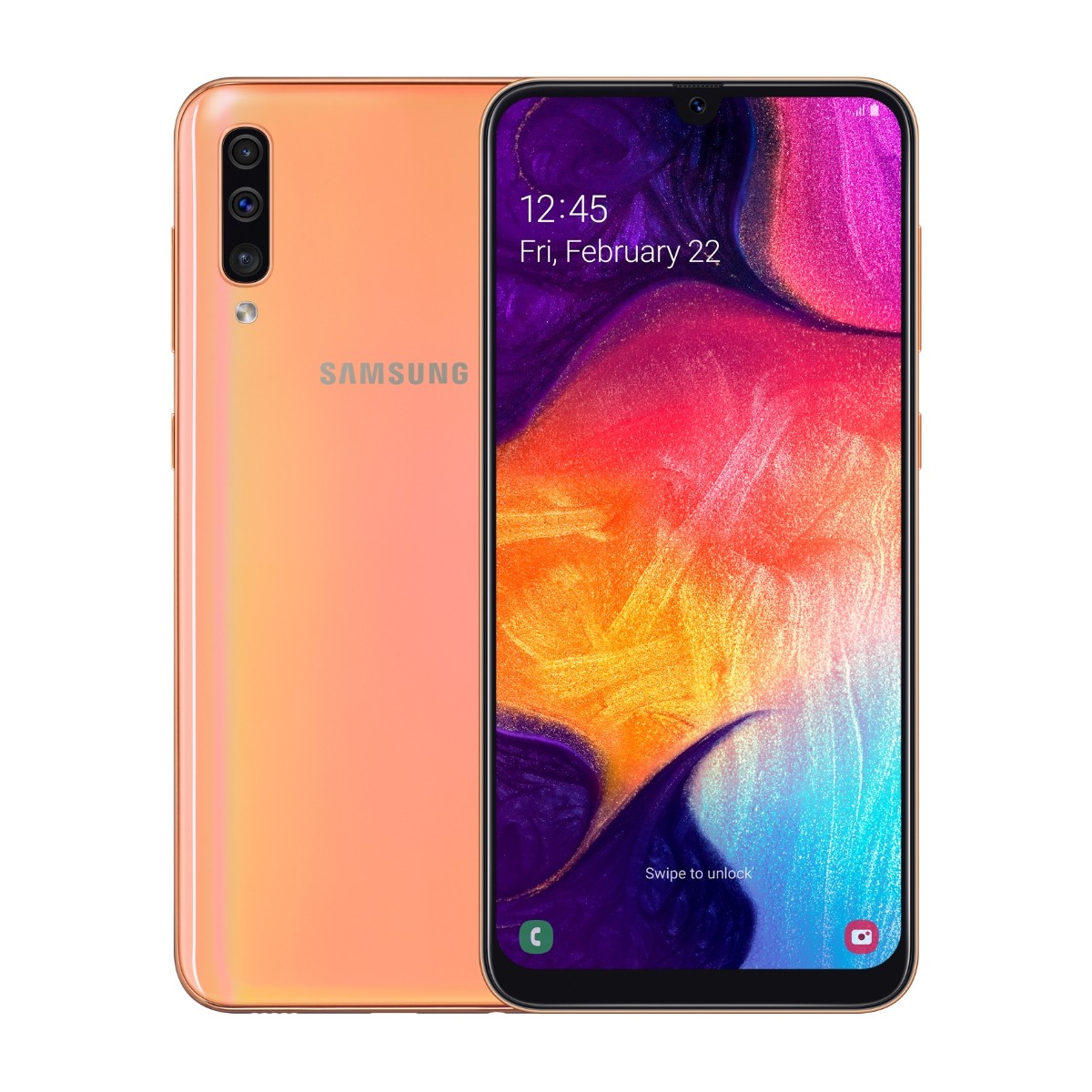 SAMSUNG GALAXY A50 (2019) KORALL 128 GB SAMSUNG GALAXY A50 (2019) KORALL 128 GB